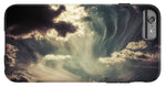 Load image into Gallery viewer, Sky Wisps over a Double Decker - Phone Case
