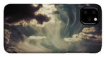 Load image into Gallery viewer, Sky Wisps over a Double Decker - Phone Case
