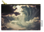 Load image into Gallery viewer, Sky Wisps over a Double Decker - Carry-All Pouch
