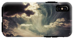 Load image into Gallery viewer, Sky Wisps over a Double Decker - Phone Case
