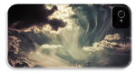 Load image into Gallery viewer, Sky Wisps over a Double Decker - Phone Case
