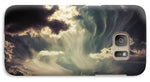 Load image into Gallery viewer, Sky Wisps over a Double Decker - Phone Case
