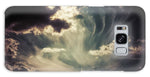 Load image into Gallery viewer, Sky Wisps over a Double Decker - Phone Case
