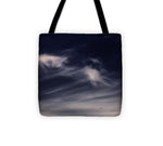 Load image into Gallery viewer, Sky Wisps planes and trees - Tote Bag
