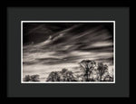 Load image into Gallery viewer, SkyScape Wisps - Framed Print
