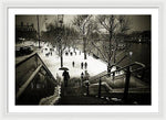 Load image into Gallery viewer, Snow in London - Framed Print
