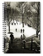 Load image into Gallery viewer, Snow in London - Spiral Notebook
