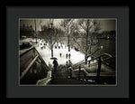 Load image into Gallery viewer, Snow in London - Framed Print
