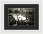 Load image into Gallery viewer, Snow in London - Framed Print
