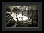 Load image into Gallery viewer, Snow in London - Framed Print
