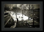 Load image into Gallery viewer, Snow in London - Framed Print
