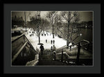 Load image into Gallery viewer, Snow in London - Framed Print
