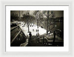 Load image into Gallery viewer, Snow in London - Framed Print
