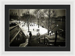 Load image into Gallery viewer, Snow in London - Framed Print
