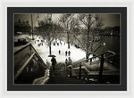 Load image into Gallery viewer, Snow in London - Framed Print
