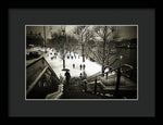 Load image into Gallery viewer, Snow in London - Framed Print
