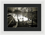 Load image into Gallery viewer, Snow in London - Framed Print
