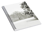 Load image into Gallery viewer, Snow packed Park - Spiral Notebook
