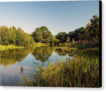 Load image into Gallery viewer, Southampton Ornamental Pond - Canvas Print
