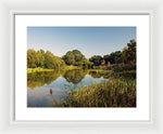 Load image into Gallery viewer, Southampton Ornamental Pond - Framed Print
