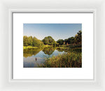 Load image into Gallery viewer, Southampton Ornamental Pond - Framed Print
