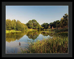 Load image into Gallery viewer, Southampton Ornamental Pond - Framed Print
