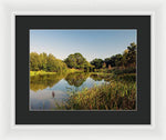 Load image into Gallery viewer, Southampton Ornamental Pond - Framed Print
