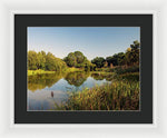 Load image into Gallery viewer, Southampton Ornamental Pond - Framed Print
