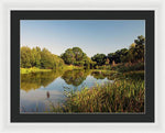 Load image into Gallery viewer, Southampton Ornamental Pond - Framed Print
