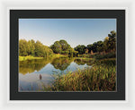 Load image into Gallery viewer, Southampton Ornamental Pond - Framed Print
