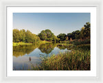 Load image into Gallery viewer, Southampton Ornamental Pond - Framed Print
