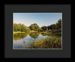 Load image into Gallery viewer, Southampton Ornamental Pond - Framed Print
