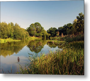 Southampton Ornamental Pond - Metal Print