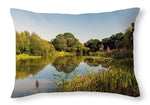 Load image into Gallery viewer, Southampton Ornamental Pond - Throw Pillow
