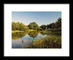 Load image into Gallery viewer, Southampton Ornamental Pond - Framed Print
