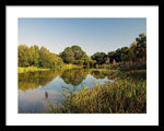 Load image into Gallery viewer, Southampton Ornamental Pond - Framed Print
