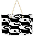 Load image into Gallery viewer, Space Eye Balls - On Black - Weekender Tote Bag

