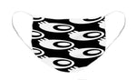 Load image into Gallery viewer, Space Eye Balls - On Black - Face Mask
