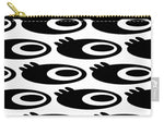 Load image into Gallery viewer, Space Eye Balls - on White - Carry-All Pouch
