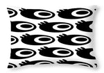 Load image into Gallery viewer, Space Eye Balls - on White - Throw Pillow
