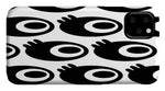 Load image into Gallery viewer, Space Eye Balls - on White - Phone Case
