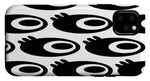 Load image into Gallery viewer, Space Eye Balls - on White - Phone Case
