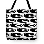 Load image into Gallery viewer, Space Eye Balls - on White - Tote Bag
