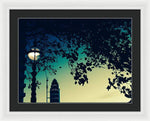 Load image into Gallery viewer, 'St George Wharf Tower - Framed Print
