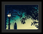 Load image into Gallery viewer, 'St George Wharf Tower - Framed Print
