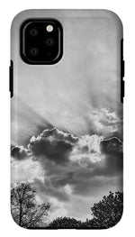 Load image into Gallery viewer, Sun Rays BW - Phone Case
