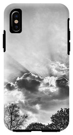 Load image into Gallery viewer, Sun Rays BW - Phone Case
