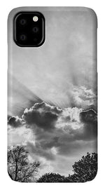 Load image into Gallery viewer, Sun Rays BW - Phone Case
