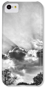 Load image into Gallery viewer, Sun Rays BW - Phone Case
