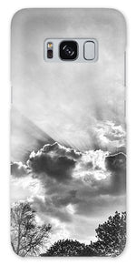 Load image into Gallery viewer, Sun Rays BW - Phone Case
